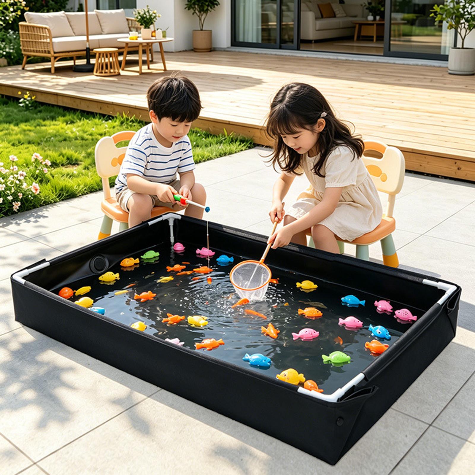 Kids Outdoor Picnic Table - Çocuklar için Katlanabilir Kum Havuzu, 2'si
