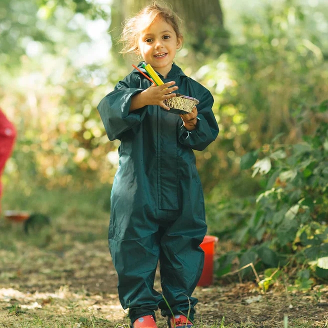 Kids Outdoor Overalls - Çocuklar yağmurluk su birikintisi takım elbise