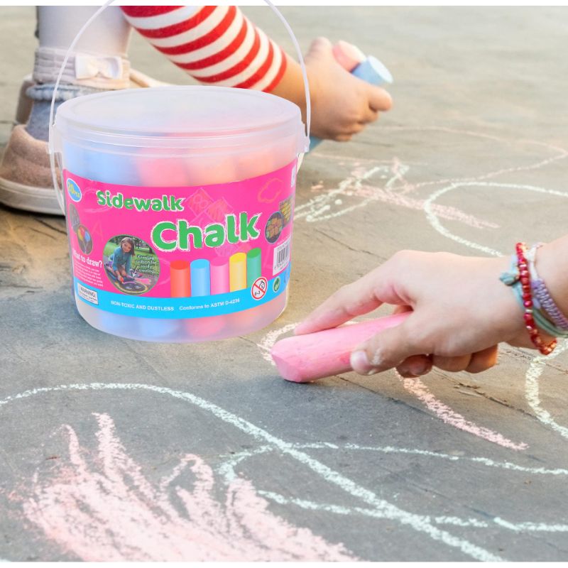 Kids Outdoor Chalkboard - Çocuk ve Yetişkinler için Yıkanabilir Jumbo