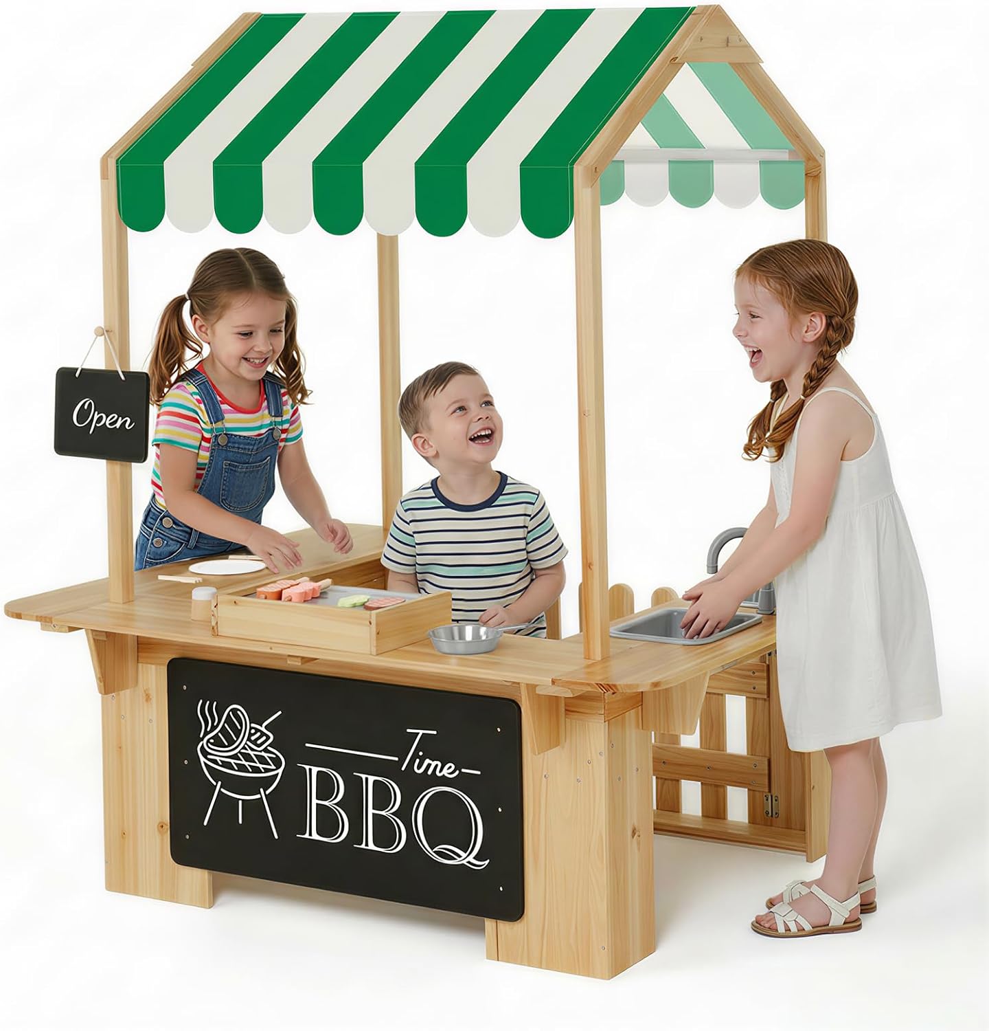Kids Outdoor Bbq - Çocuklar İçin Açık Hava Oyun Evi,