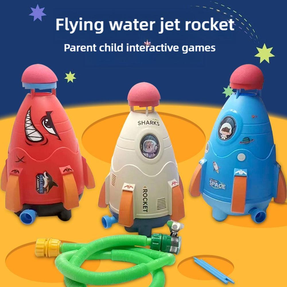 Kids Outdoor Garden - Roketatar Oyuncaklar Roket Su Sprinkler Su