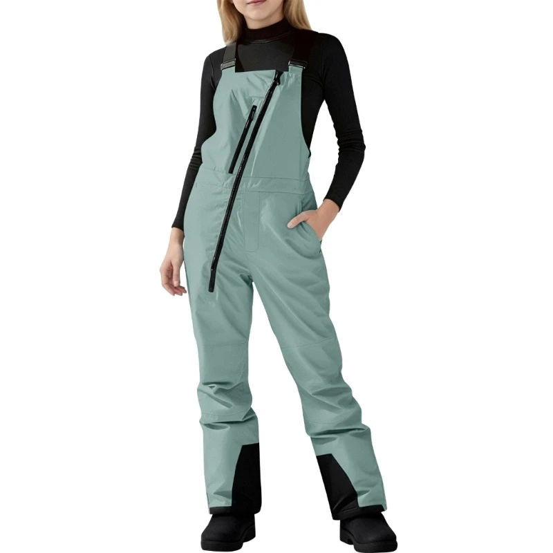 Kids Outdoor Overalls - Çocuklar kayak pantolonu kayak önlükler yalıtımlı