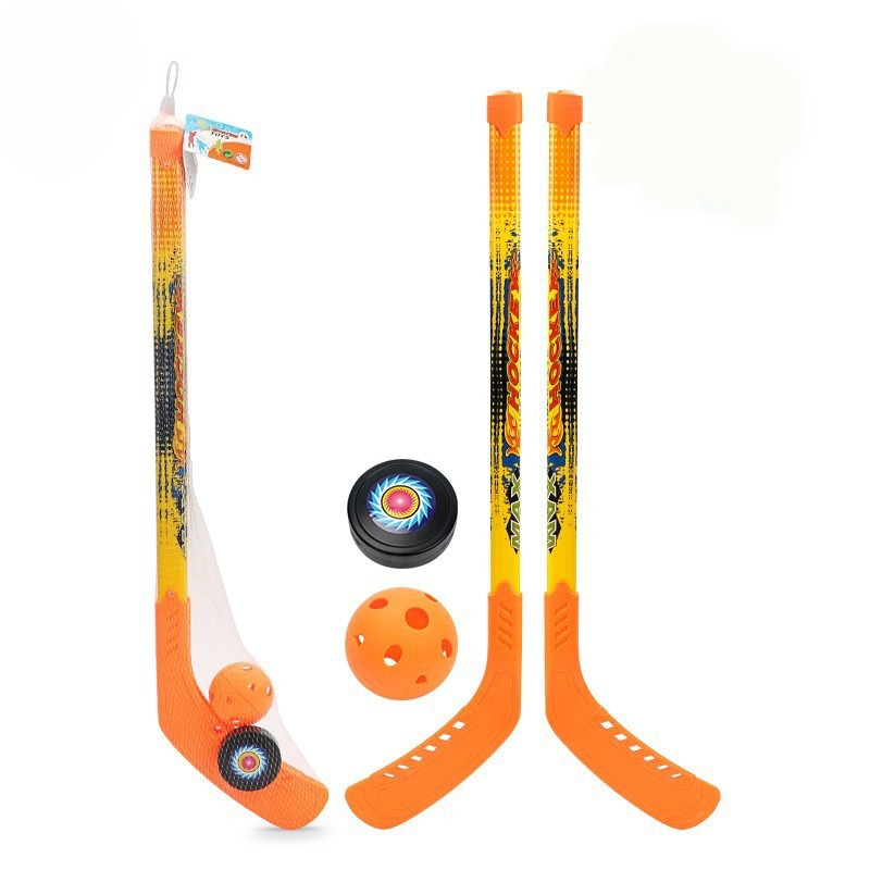 Kids Outdoor Hockey Sticks - Çocuklar İçin Hokey Seti, 2 Sopa,
