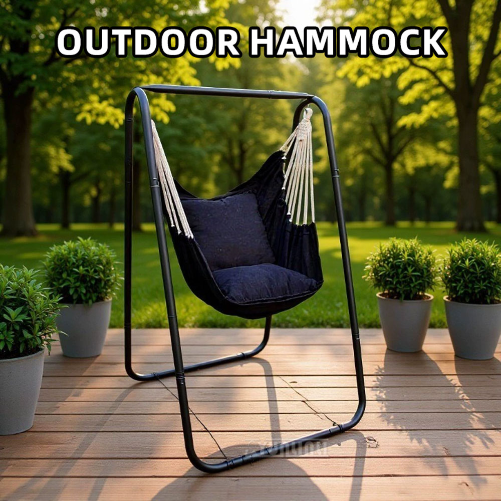 Kids Outdoor Swing Chair - Salıncak Standlı Hamak Asılı Sandalye, Kolay