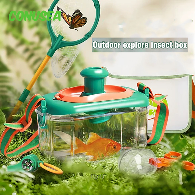Kids Outdoor Adventure Kit - Çocuklar için Böcek Kelebek Yakalayıcı, Açık