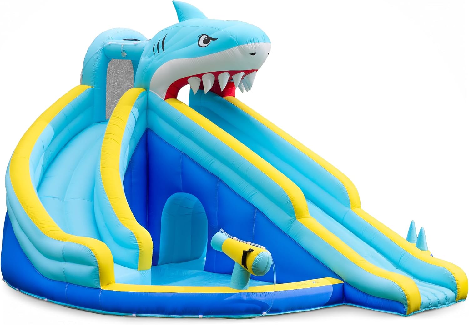 Kids Outdoor House With Slide - 3-10 Yaş Arası Çocuklar İçin Havuzlu