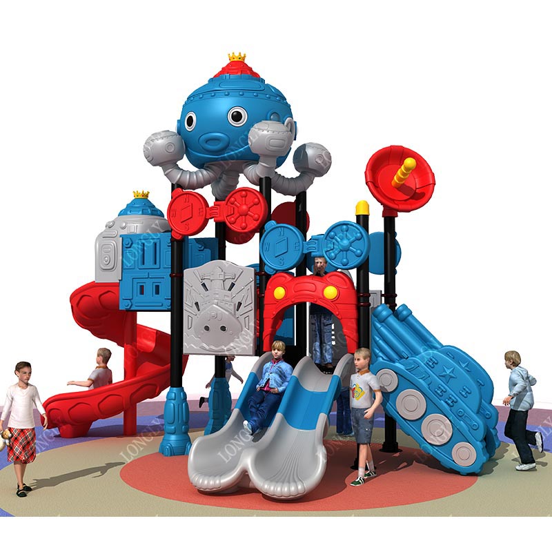 Kids Outdoor Garden - Çin Fabrikası Çocuk Plastik Kaydırağı Bahçe