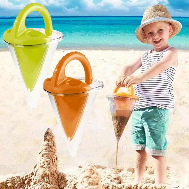 Kids Outdoor Equipment - ~~Plaj Çocukları Kum Taşma Hunisi Dış