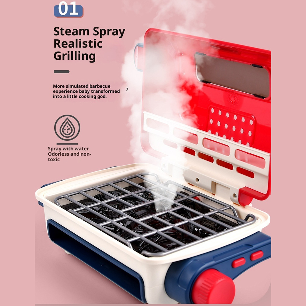 Kids Outdoor Bbq - Çocuklar için Barbekü Izgara Oyuncağı, Sprey