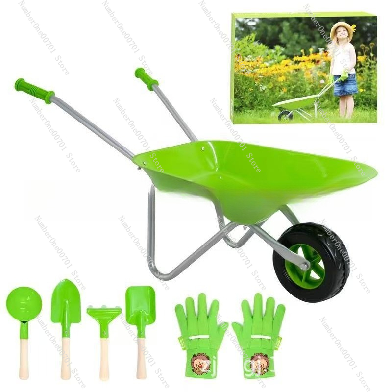 Kids Outdoor Garden - Çocuklar İçin Açık Hava El Arabası,