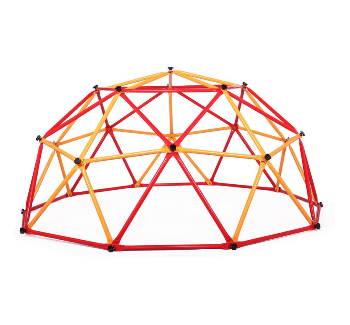 Kids Outdoor Jungle Gym Dome - Geometrik Kubbe Tırmanma Oyun Alanı, 4-10