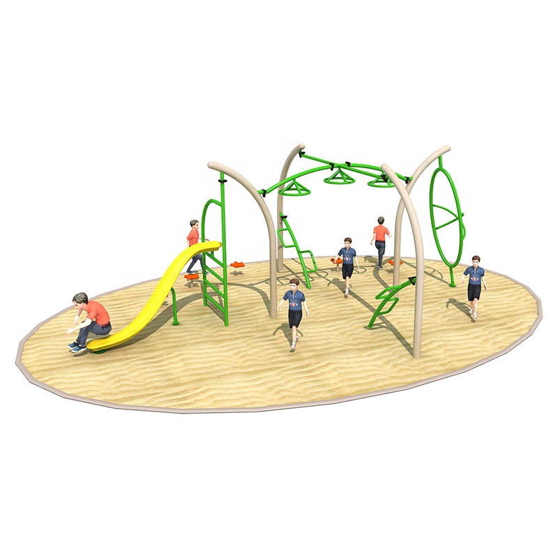 Kids Outdoor Gym Equipment - Çocuklar İçin Metal Maymun Barları Açık