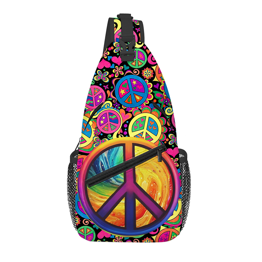 Kids Outdoor Gifts - Havalı Masaüstü Desenli Büyük Göğüs Çantası