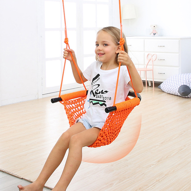 Kids Outdoor Nest Swing - Çocuklar Hamak Yuva Salıncak El Dokuma