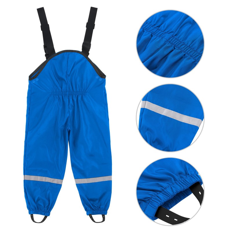 Kids Outdoor Overalls - Nefes Alabilen Çocuk Yağmur Pantolonu Su