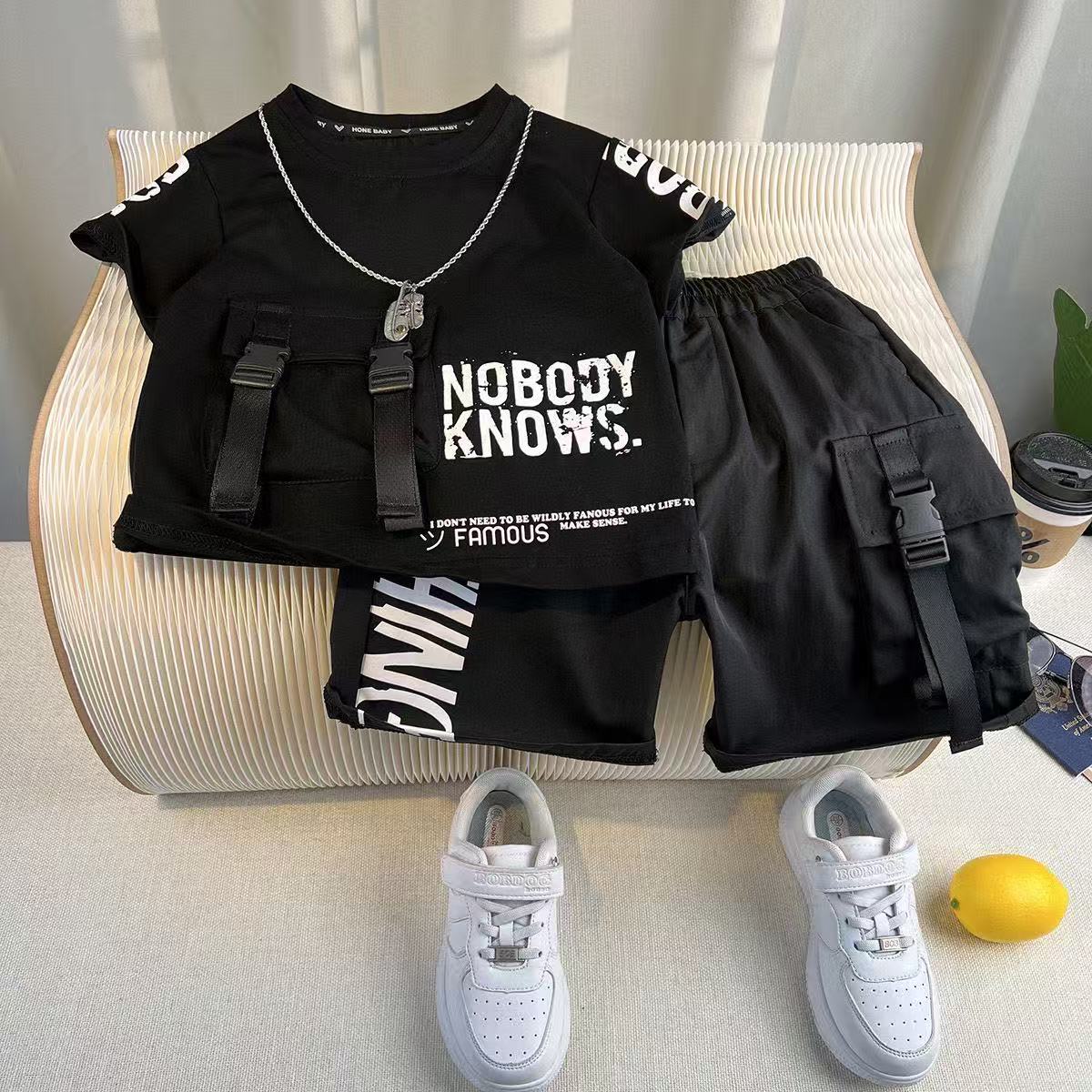 Kids Outdoor Overalls - Bebek Giysileri Seti Yaz Kore Kıyafeti