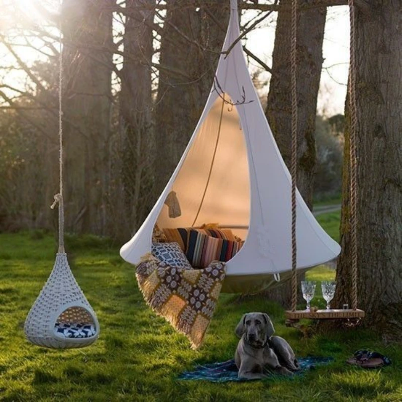 Kids Outdoor Swing Chair - Çocuk Salıncak Açık Bahçe Kampı Hamak