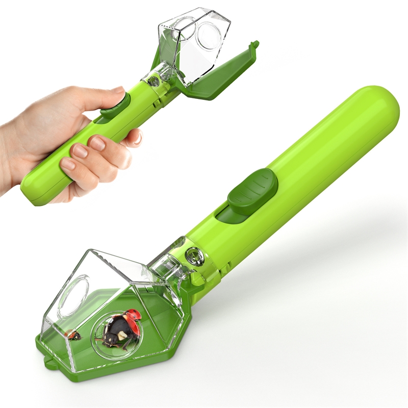 Kids Outdoor Adventure Kit - Çocuklar için 6X Büyüteçli Böcek Yakalayıcı,