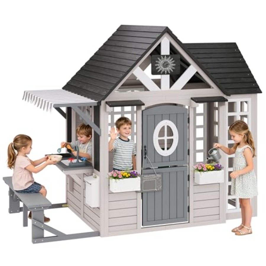 Kids Outdoor Chalkboard - 3-8 yaş arası çocuklar için dış