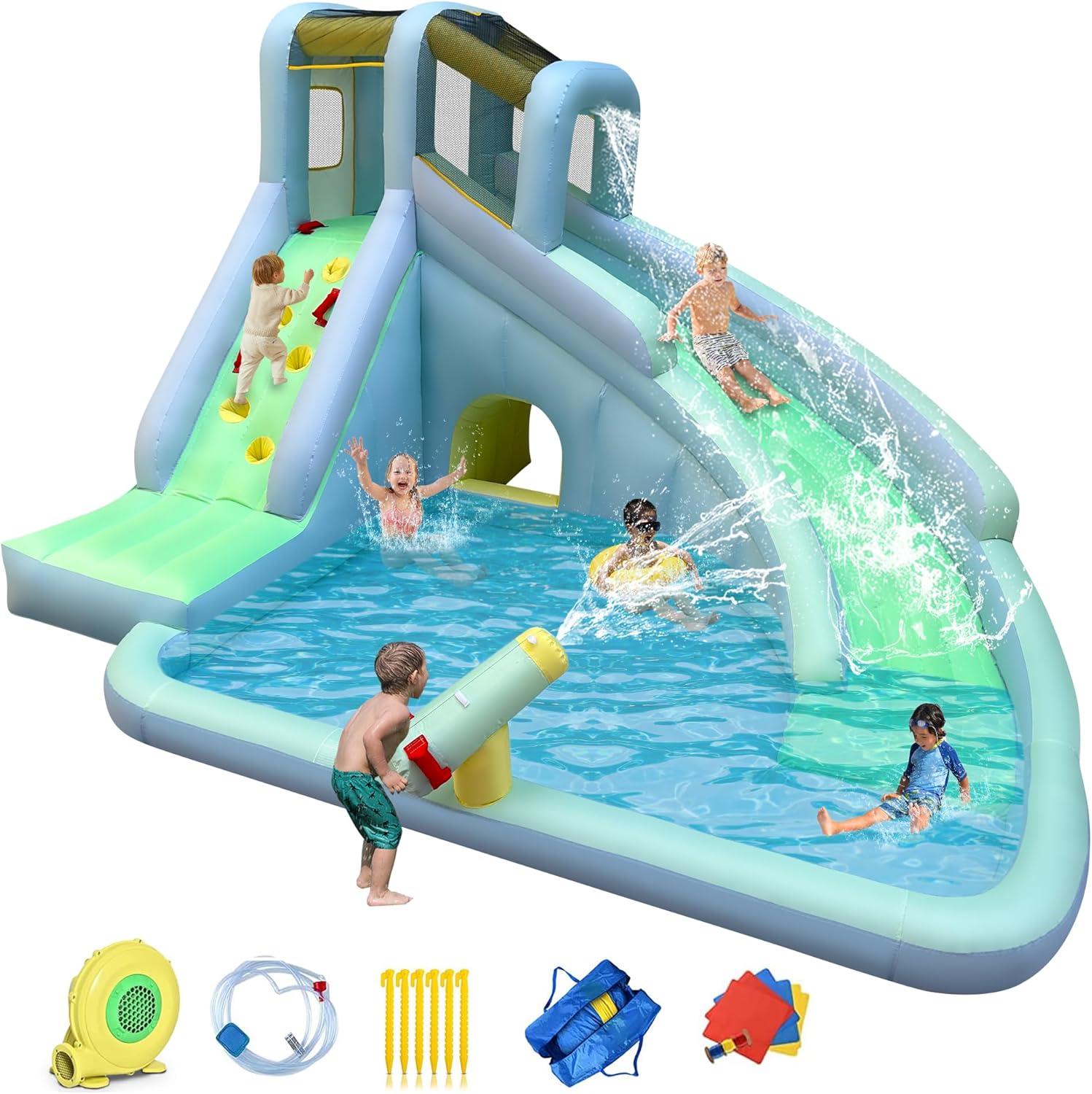 6'sı 1 Arada Şişme Çocuk Oyun  - Kids Outdoor Climbing incelemesi ve fiyatı