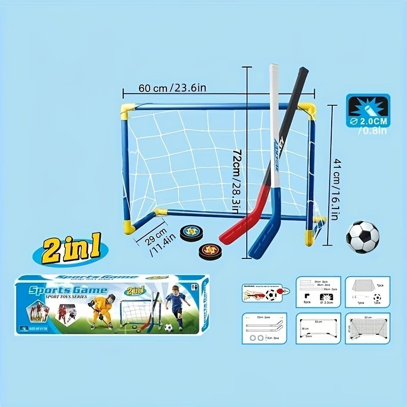 2'si 1 Arada Çocuklar İçin Hok - Kids Outdoor Hockey Sticks incelemesi ve fiyatı