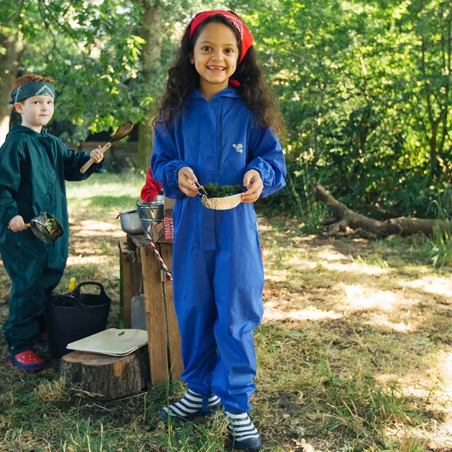 Çocuklar yağmurluk su birikint - Kids Outdoor Overalls incelemesi ve fiyatı