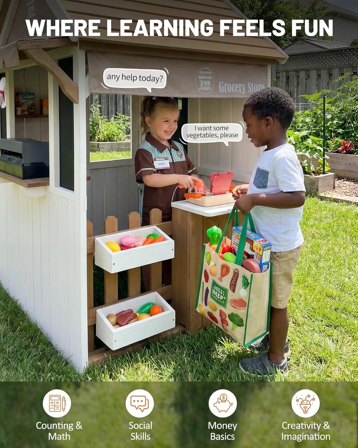 2'si 1 Arada Sedir Ahşap Çocuk - Kids Outdoor Chalkboard incelemesi ve fiyatı