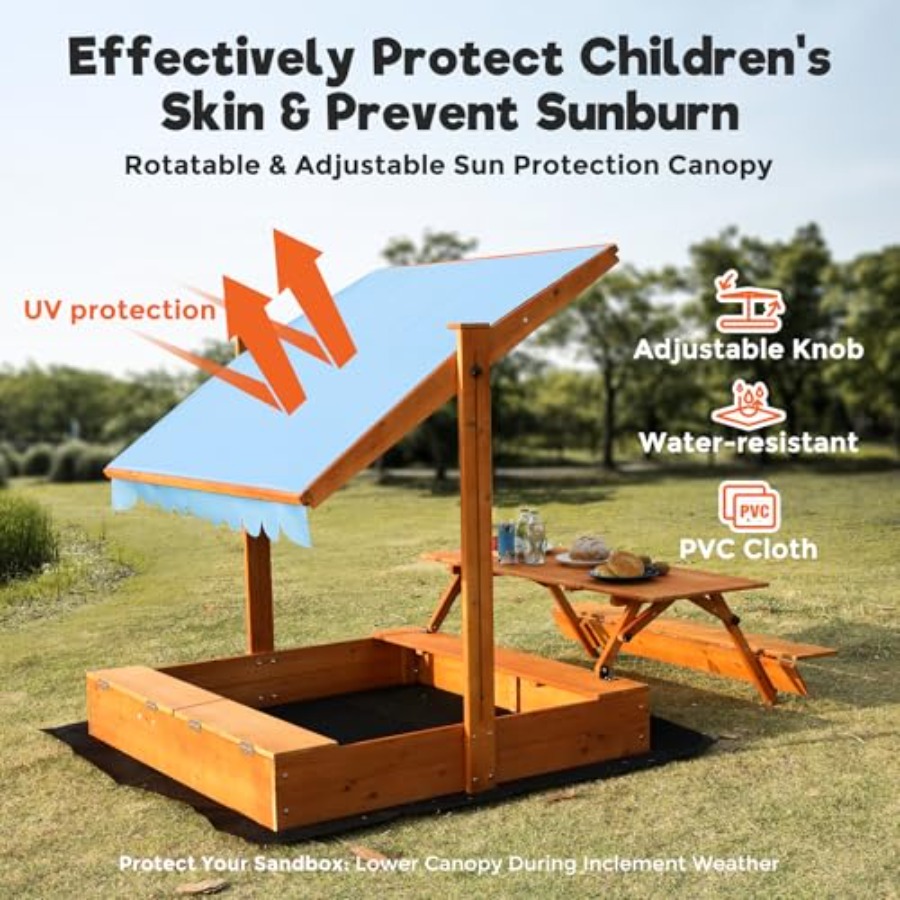 Arka bahçe açık hava çocuk ahş - Kids Outdoor Picnic Table incelemesi ve fiyatı