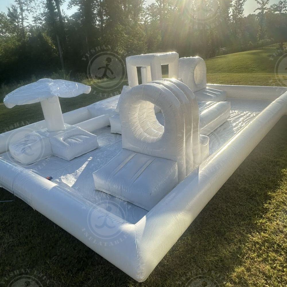 Stok 6M yumuşak oyun ekipmanla - Kids Outdoor House With Slide incelemesi ve fiyatı