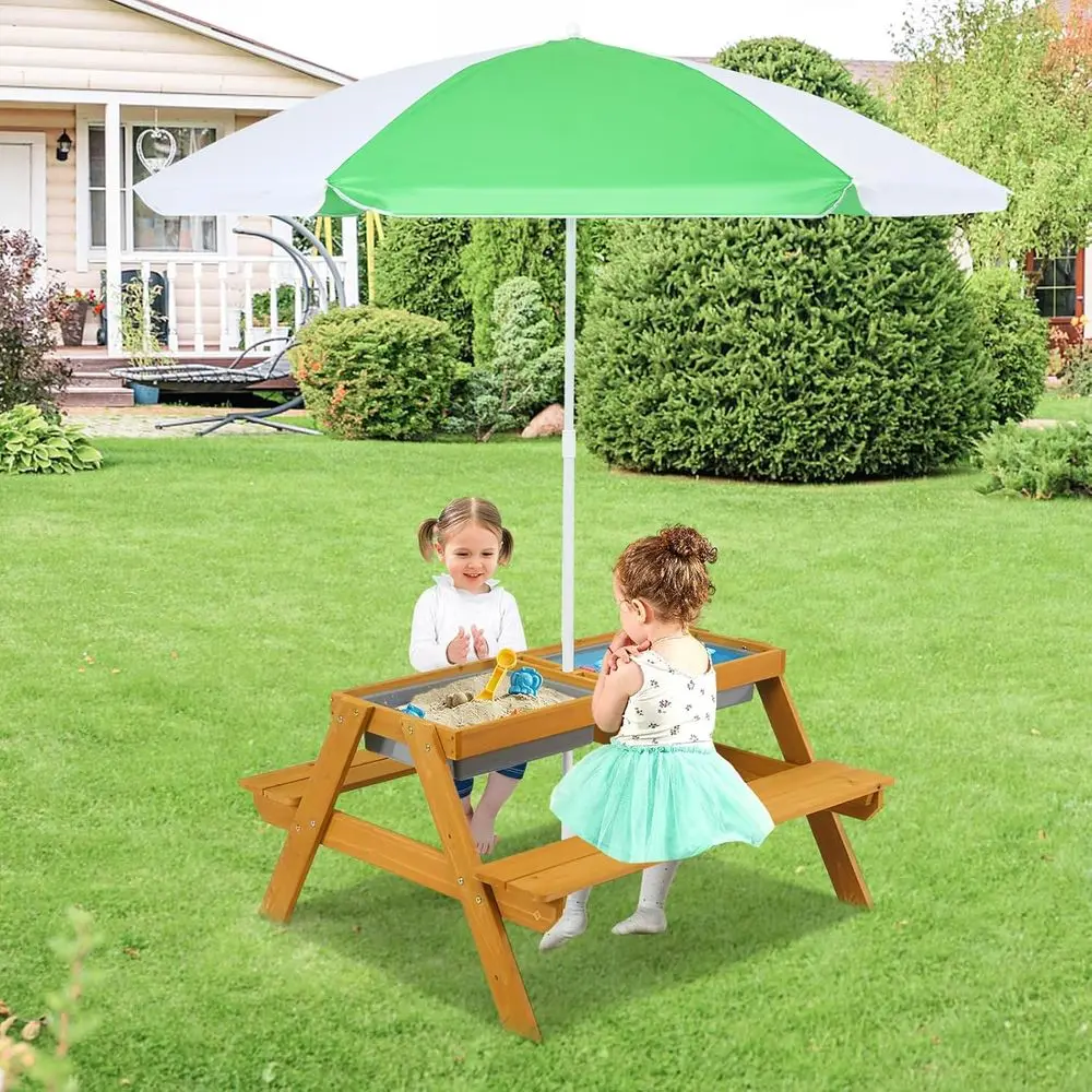 3'ü 1 Arada Yüksekliği Ayarlan - Kids Outdoor Picnic Table incelemesi ve fiyatı