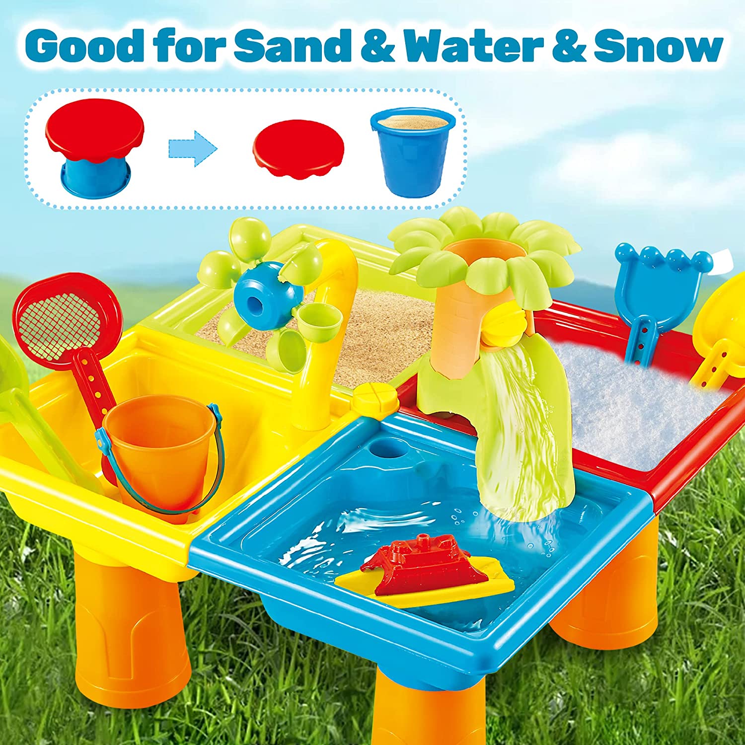 Plaj masa kum oyun oyuncaklar  - Kids Outdoor Table incelemesi ve fiyatı