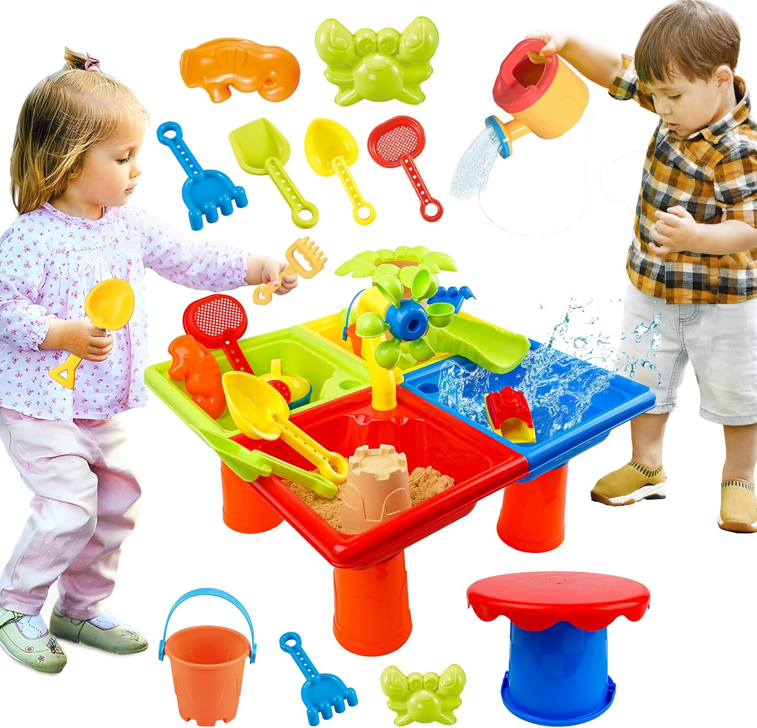 Yeni yürümeye başlayan çocukla - Kids Outdoor Table incelemesi ve fiyatı