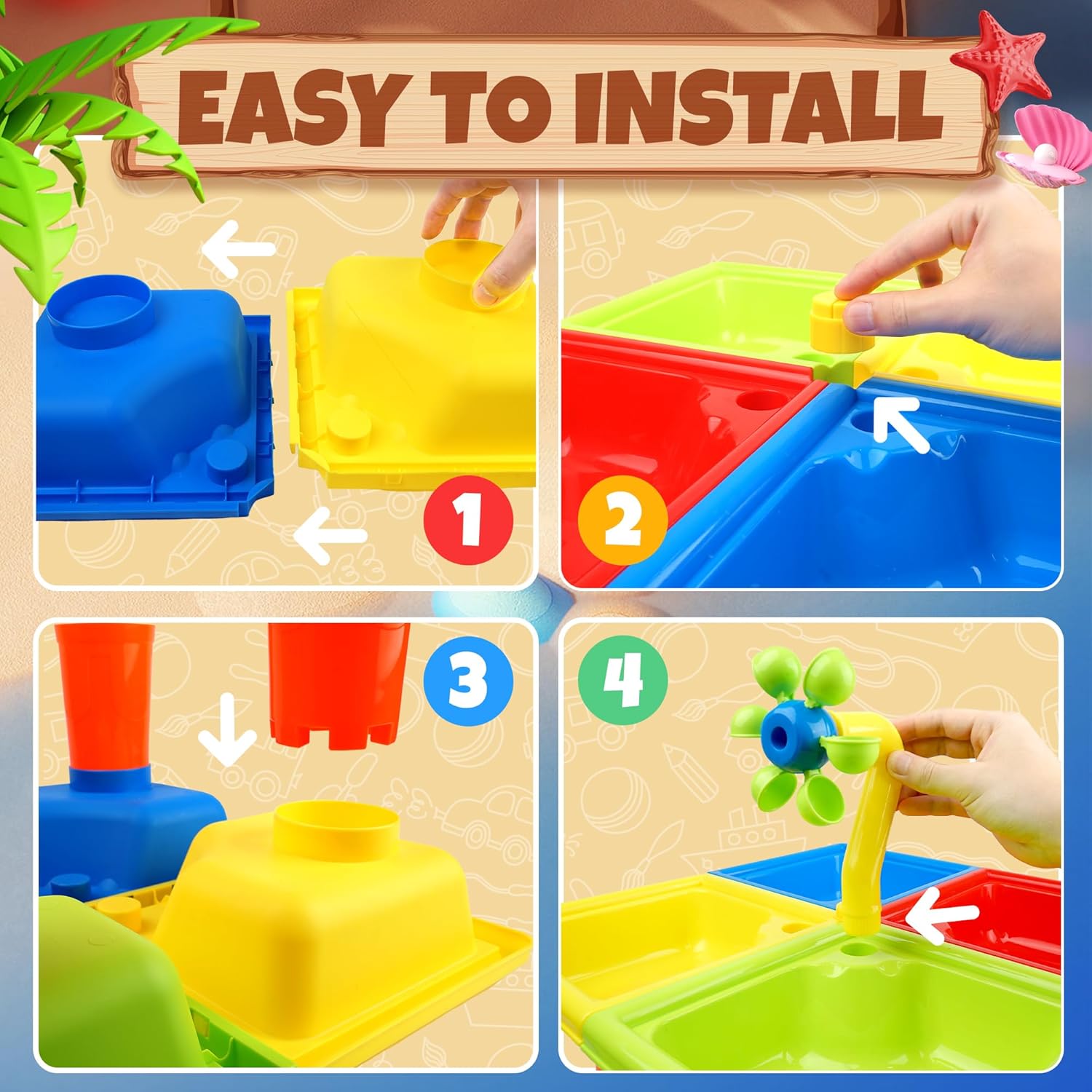 Yeni yürümeye başlayan çocukla - Kids Outdoor Table incelemesi ve fiyatı