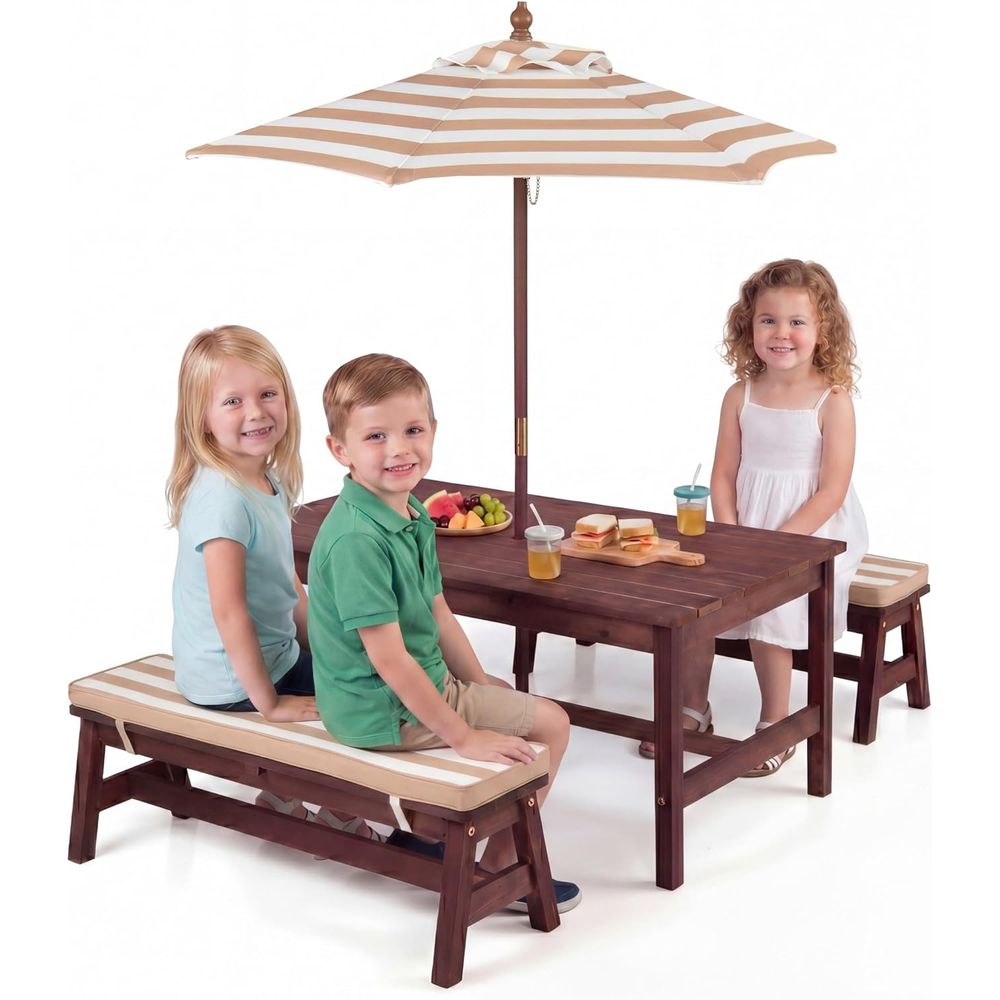 Çocuk Piknik Masası, Büyük 42“ - Kids Outdoor Picnic Table incelemesi ve fiyatı