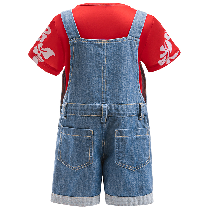 Çocuk Kız Yaz İki Parçalı Setl - Kids Outdoor Overalls incelemesi ve fiyatı