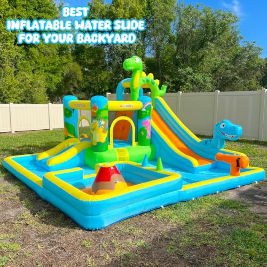Açık hava arka bahçe şişme su  - Kids Outdoor House With Slide incelemesi ve fiyatı
