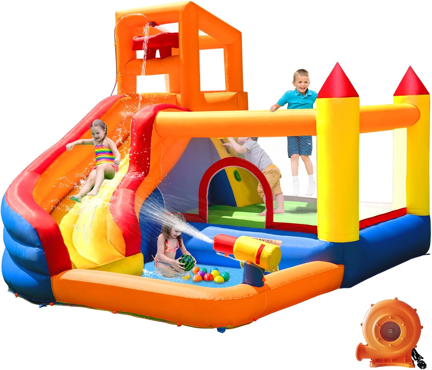 HuaKastro Çocuklar İçin Havuzl - Kids Outdoor House With Slide incelemesi ve fiyatı