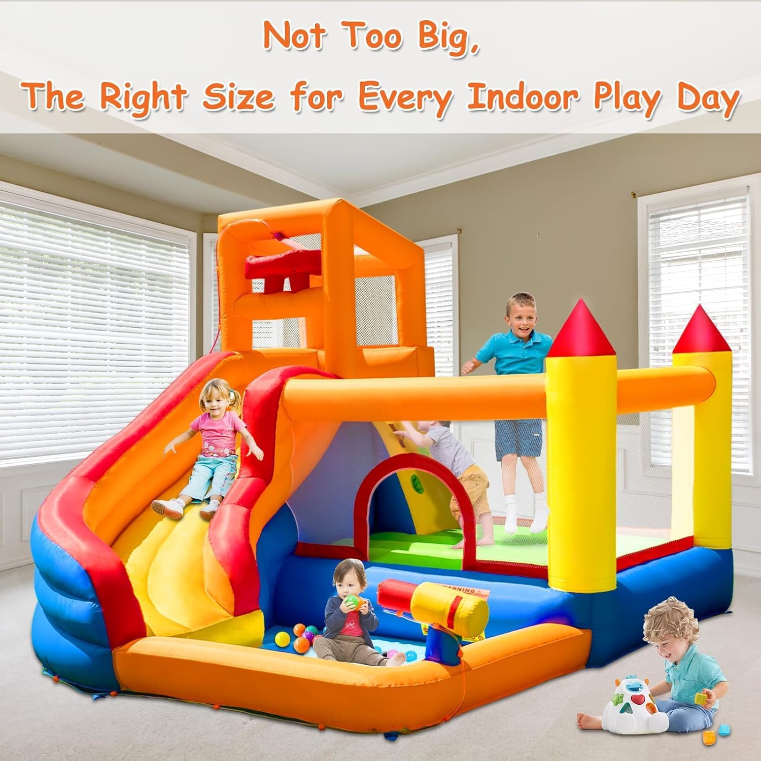 HuaKastro Çocuklar İçin Havuzl - Kids Outdoor House With Slide incelemesi ve fiyatı