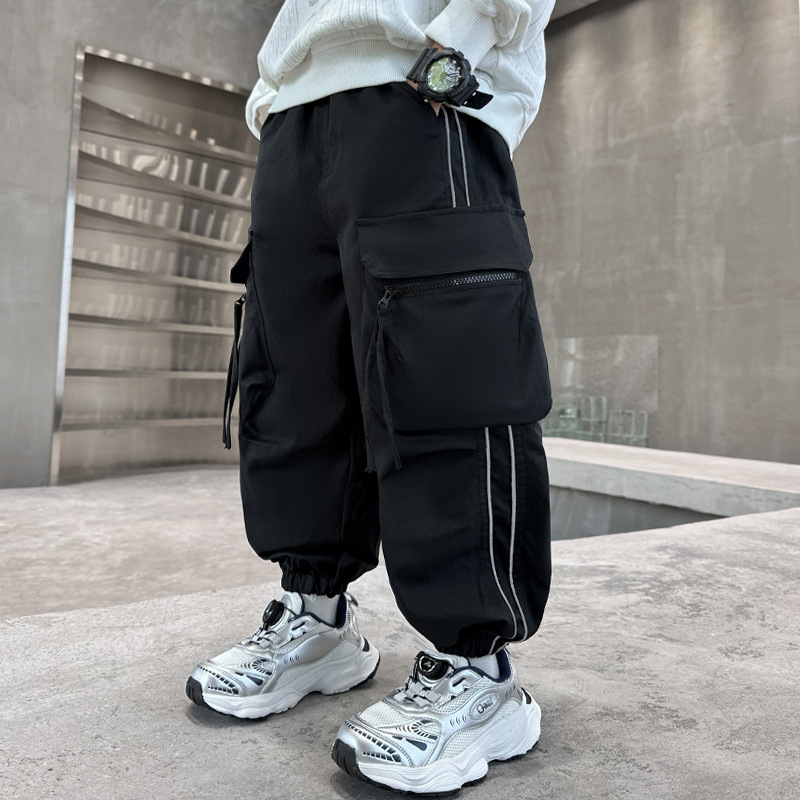 Erkek Kargo Pantolon Büyük Cep - Kids Outdoor Overalls incelemesi ve fiyatı