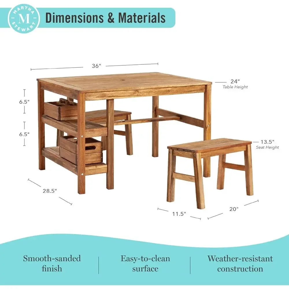Çocuklar İçin Açık Hava Sandık - Kids Outdoor Picnic Table incelemesi ve fiyatı