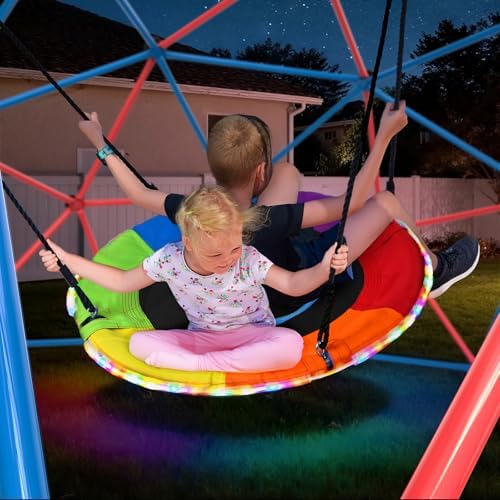LED'li Disk Salıncaklı Clim Do - Kids Outdoor Jungle Gym Dome incelemesi ve fiyatı