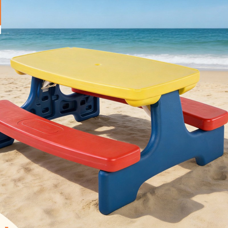 LazyChild Katlanabilir Çocukla - Kids Outdoor Table And Chairs With Umbrella incelemesi ve fiyatı