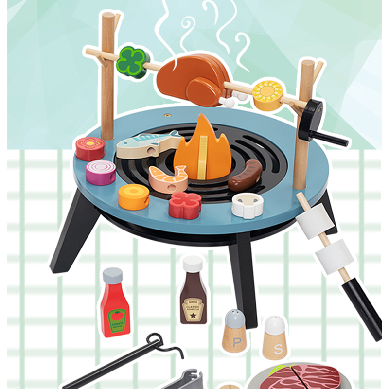 Ahşap Barbekü Oyun Seti, Çocuk - Kids Outdoor Bbq incelemesi ve fiyatı
