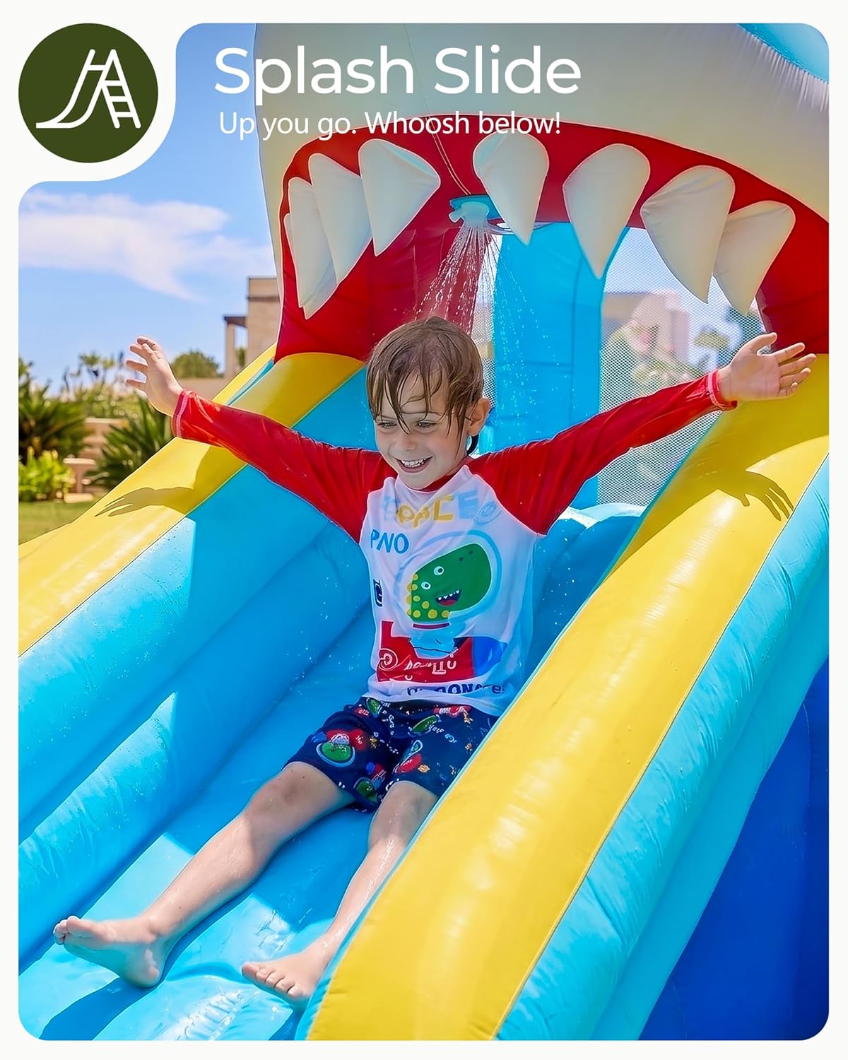3-10 Yaş Arası Çocuklar İçin H - Kids Outdoor House With Slide incelemesi ve fiyatı