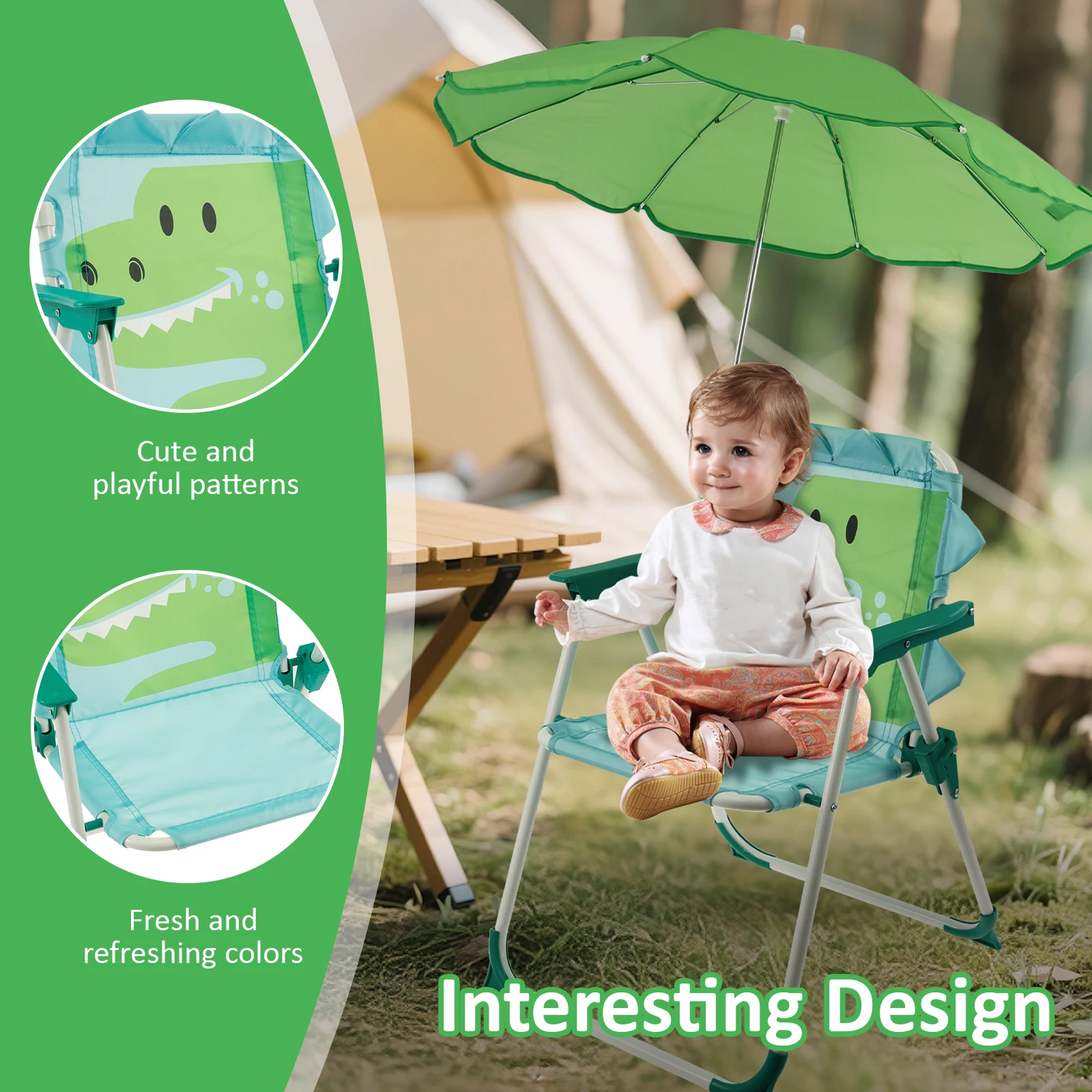 Çocuklar İçin Katlanır Plaj Sa - Kids Outdoor Loungers incelemesi ve fiyatı
