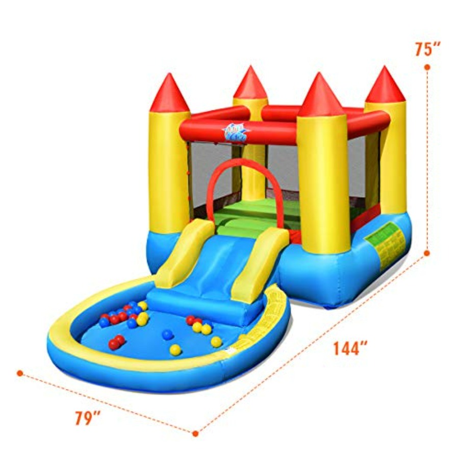 3-5 yaş arası çocuklar için şi - Kids Outdoor House With Slide incelemesi ve fiyatı