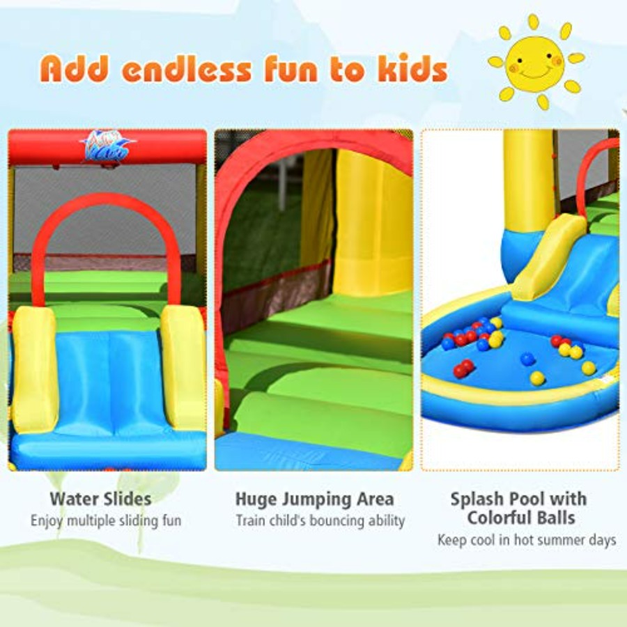 3-5 yaş arası çocuklar için şi - Kids Outdoor House With Slide incelemesi ve fiyatı