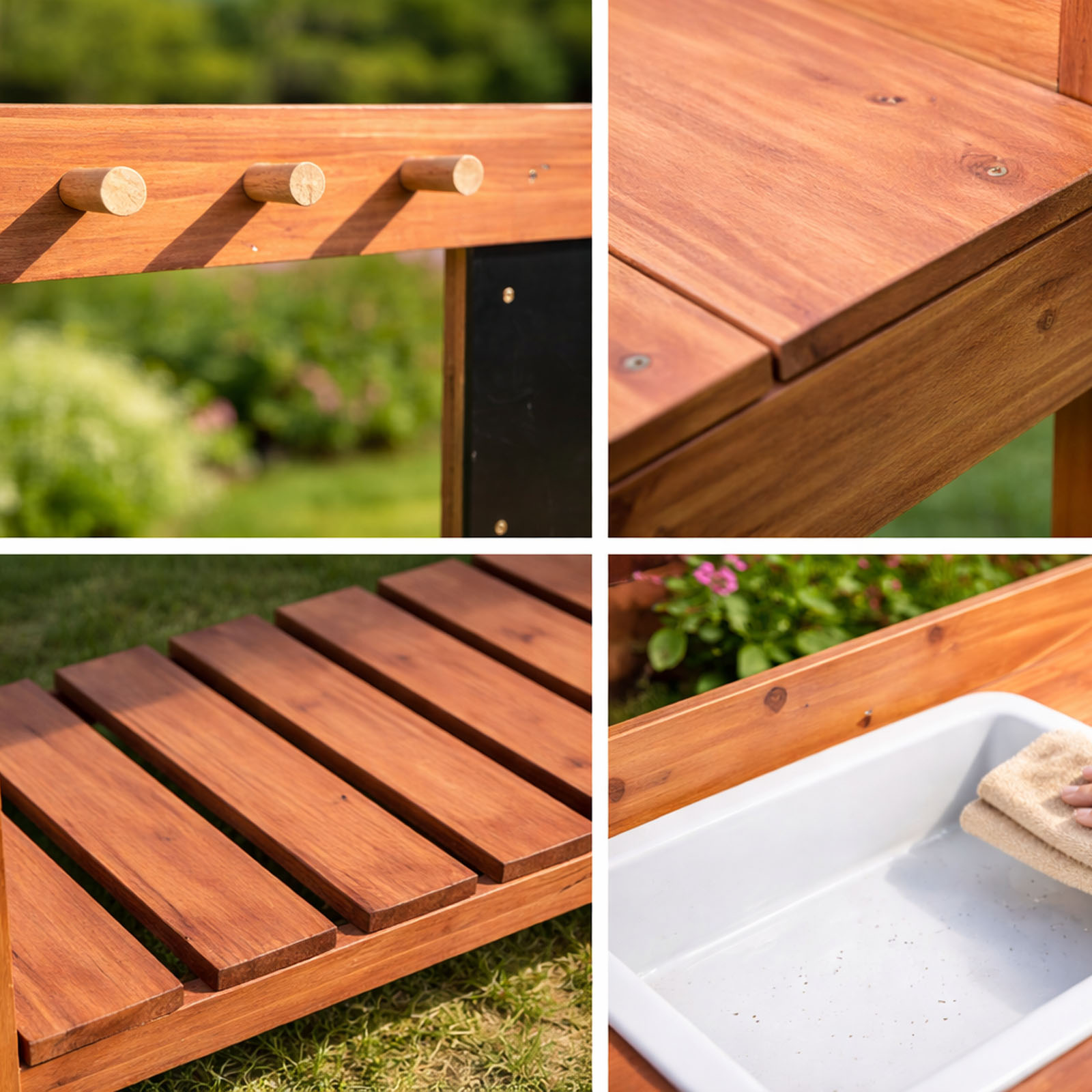 Ahşap Saksı Masaları Çocuklar  - Kids Outdoor Table incelemesi ve fiyatı