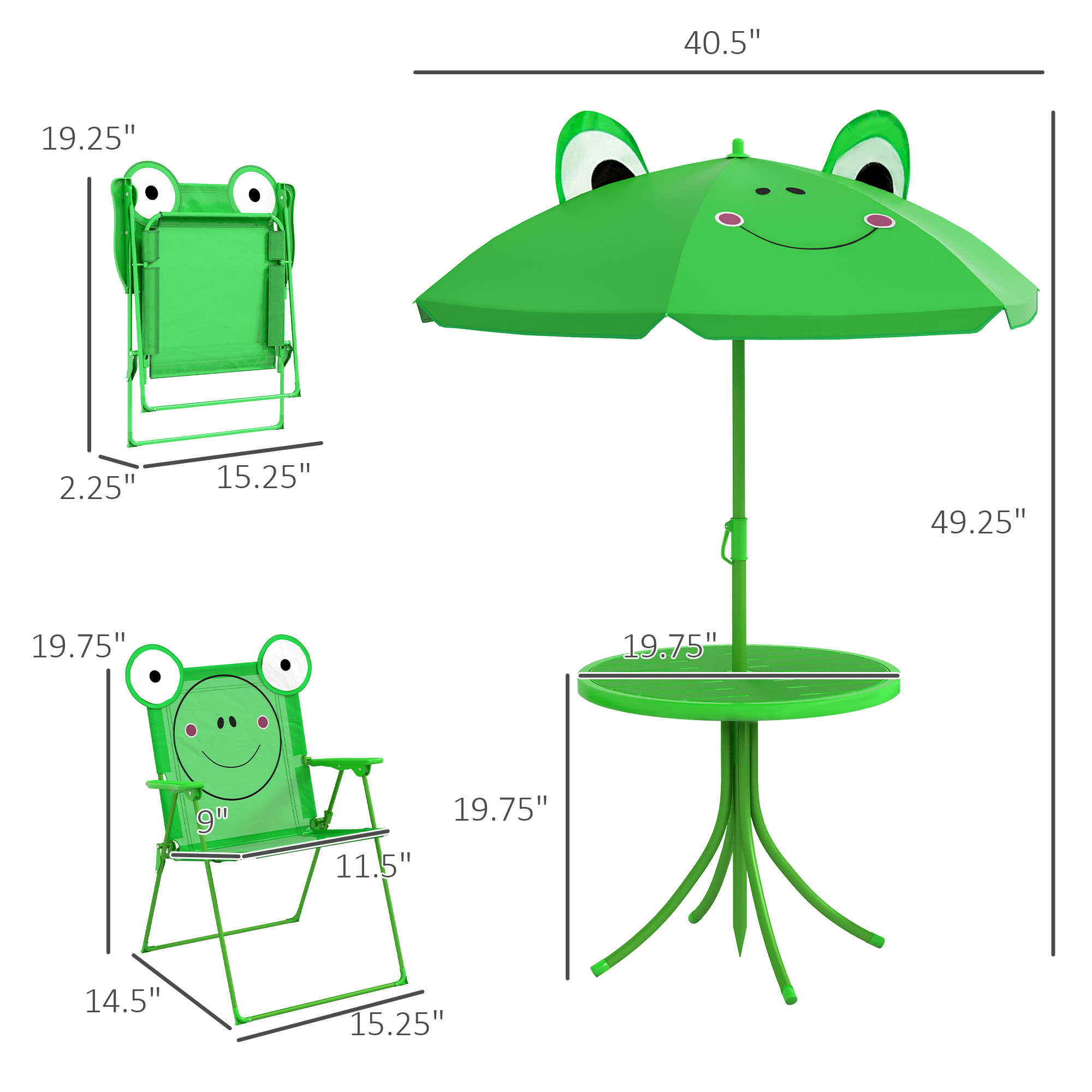 Çocuk Masa ve Sandalye Seti, K - Kids Outdoor Folding Chair incelemesi ve fiyatı