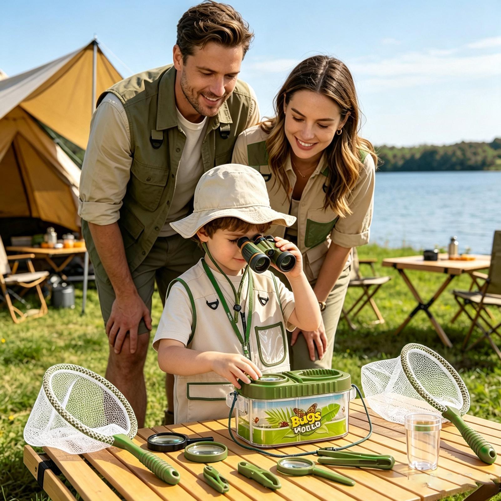 Çocuk Macera Seti Büyüteçli Şa - Kids Outdoor Adventure Kit incelemesi ve fiyatı
